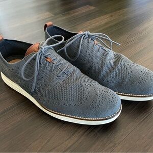 Cole Haan Stitchlite Original Grand Men's Gray Knit Oxford Shoes 13